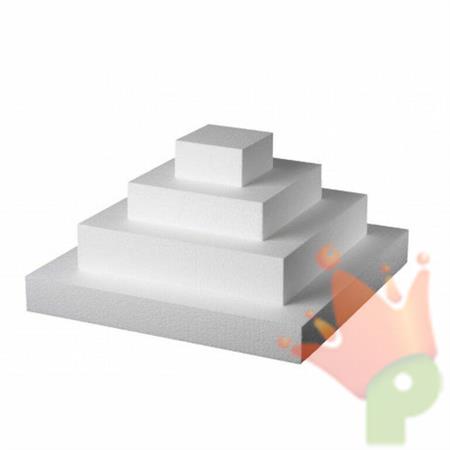 BASE POLISTIROLO QUADRATO 25XH.7,5CM