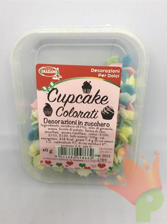 CUPCAKE IN ZUCCHERO 40GR