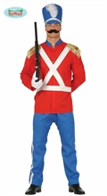COSTUME SOLDATINO ADULTO TAGLIA  L 52-54