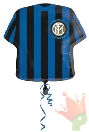 PALLONCINO MYLAR 24INCH MAGLIETTA INTER PRODOTTO UFFICIALE
