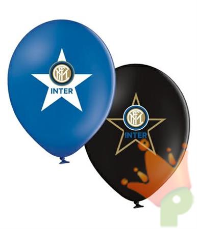 PALLONCINI 12INCH LATTICE 30CM INTER PRODOTTO UFFICIALE 12PZ