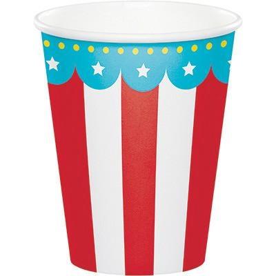 BICCHIERI 220CC CIRCUS PARTY 8PZ