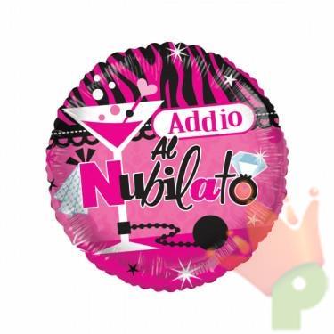 PALLONCINO MYLAR 18INCH ADDIO AL NUBILATO