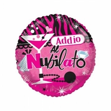 PALLONCINO MYLAR 18INCH ADDIO AL NUBILATO