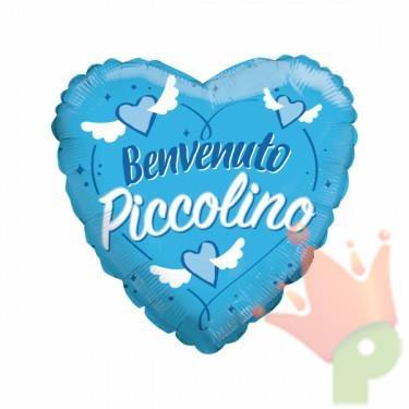 PALLONCINO MYLAR 18INCH BENVENUTO PICCOLINO