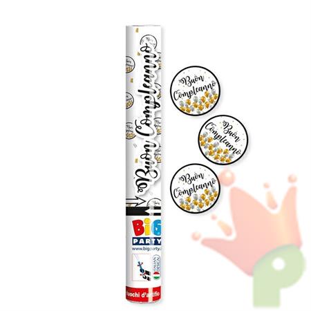 SPARACORIANDOLI 30CM BUON COMPLEANNO PRESTIGE