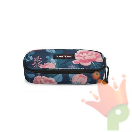 ASRUCCIO OVAL WHIMSY GREEN WHIMSICAL FLOWERS EASTPAK