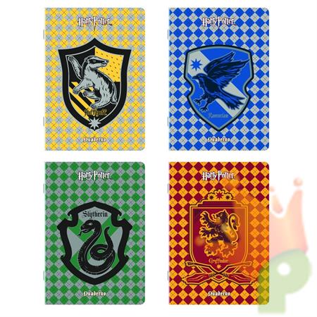 QUADERNO MAXI A4 HARRY POTTER RIGO 5MM