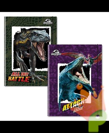 CARTELLA 3 LEMBI JURASSIC WORLD 1 PZ ASS.