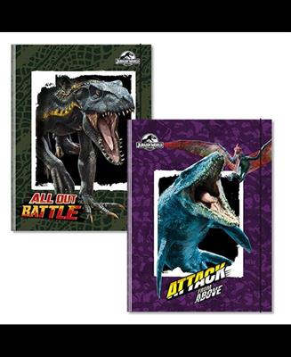 CARTELLA 3 LEMBI JURASSIC WORLD 1 PZ ASS.