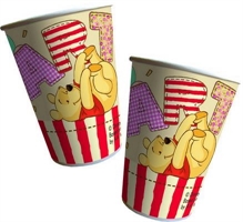 BICCHIERI 200ML WINNIE ALPHABET 8PZ