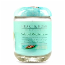CANDELA HEART &  HOME 115 G SALE DEL MEDITERRANEO