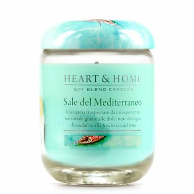 CANDELA HEART &  HOME 115 G SALE DEL MEDITERRANEO