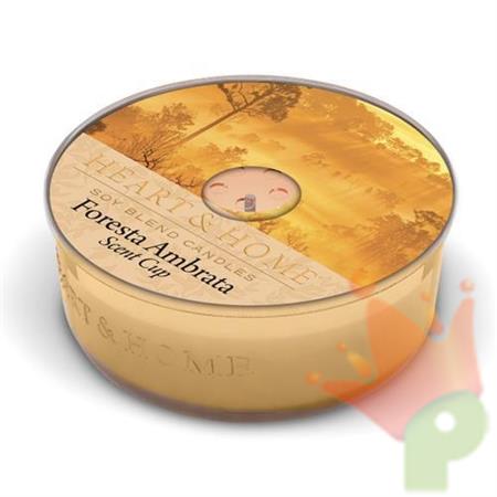 CANDELA HEART & HOME 38 G FORESTA AMBRATA