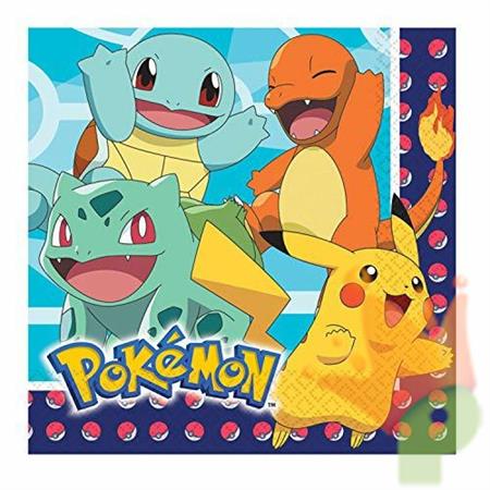TOVAGLIOLI 33X33 POKEMON 16PZ