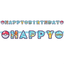 FESTONE LETTERE POKEMON 2,18MT