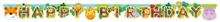 FESTONE LETTERE JUNGLE ANIMALS 1,7MT