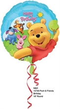 PALLONICNO MYLAR 18INCH 45CM WINNIE THE POOH