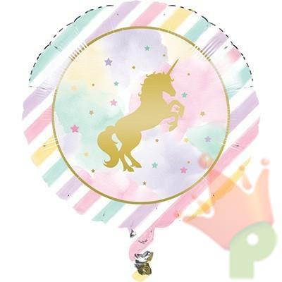 PALLONCINO MYLAR 18INCH 45CM UNICORN SPARKLE