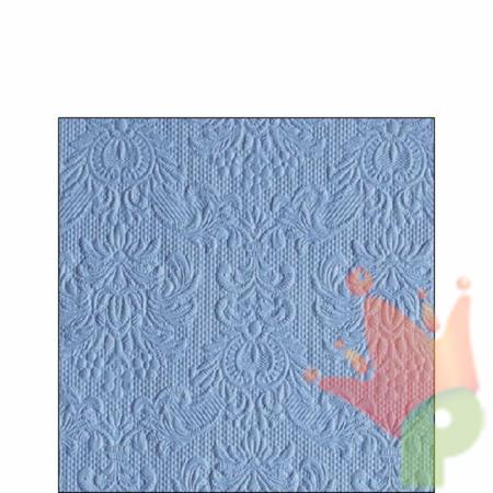 TOVAGLIOLI 25X25 3V ELEGANCE JEANS BLU 15PZ