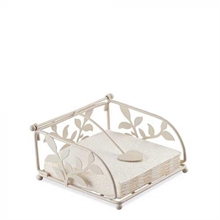 PORTATOVAGLIOLI 25X25 BRANCH CREAM