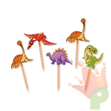 PICKS SAGOMATI JURASSIK 4X7CM 25PZ