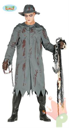 COSTUME DA PESCATORE ZOMBIE TG. L