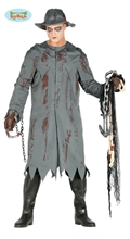 COSTUME DA PESCATORE ZOMBIE TG. L