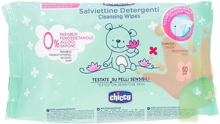 SALVIETTE CHICCO BIMBI 60PZ