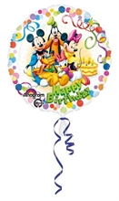 PALLONCINO MYLAR 17INCH 42CM TOPOLINO AND FRIENDS