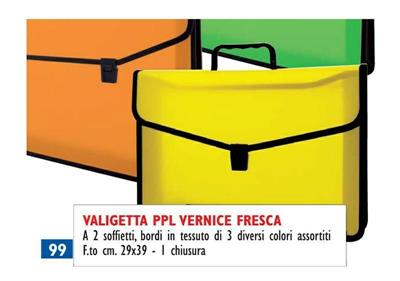 VALIGETTA POLIONDA 29X39CM VERNICE FRESCA