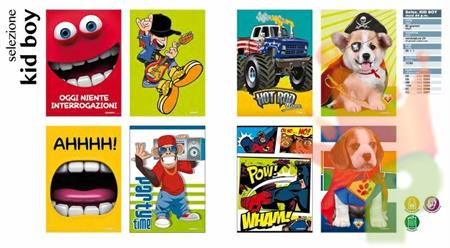 QUADERNO MAXI A4 KID BOY RIGO 10MM 10PZ