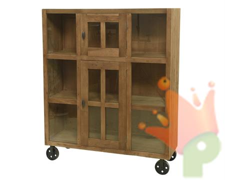 mixed recycle Java wood chest