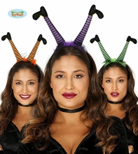 DIADEMA GAMBE STREGA COLORI ASSORTITI