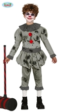 COSTUME CLOWN PENNYWISE IT TG. 5-6 ANNI