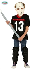 COSTUME JASON HOCKEY VENERDI 13 TG. 10-12 ANNI