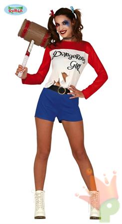COSTUME HARLEY QUINN SUICIDE SQUAD TG. M 38-40