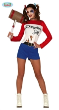 COSTUME HARLEY QUINN SUICIDE SQUAD TG. M 38-40