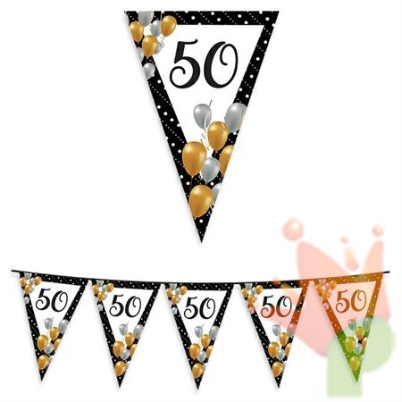 FESTONE BANDIERINE 50 ANNI PRESTIGE 6MT