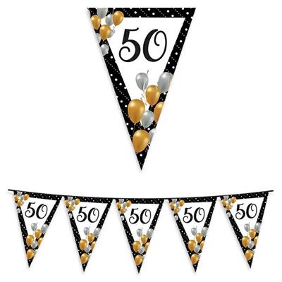 FESTONE BANDIERINE 50 ANNI PRESTIGE 6MT