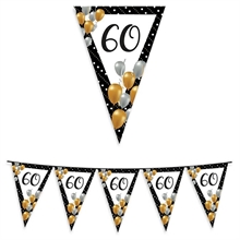 FESTONE BANDIERINE 60 ANNI PRESTIGE 6MT