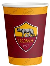 BICCHIERE 266ML ROMA PRODOTTO UFFICIALE 8PZ