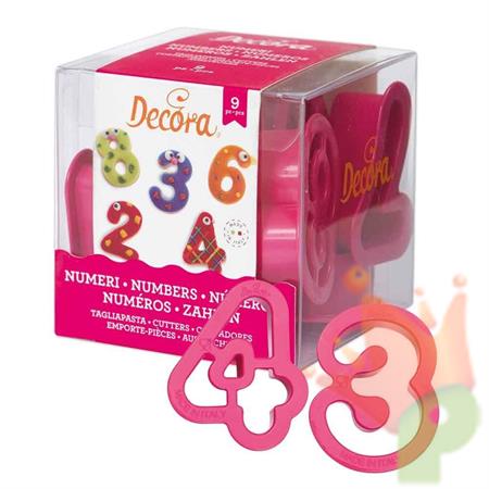 KIT TAGLIAPASTA NUMERI GRANDI 9 PZ