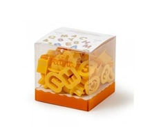 KIT TAGLIAPASTA LETTERE E NUMERI PICCOLI 2XH. 1,6 CM 36 PZ