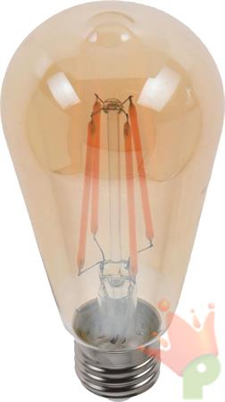 LAMPADINA LED CARBON FILAMENT LAMP ST64 E 27 VINTAGE