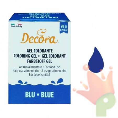GEL COLORANTE DECORA BLU 28GR