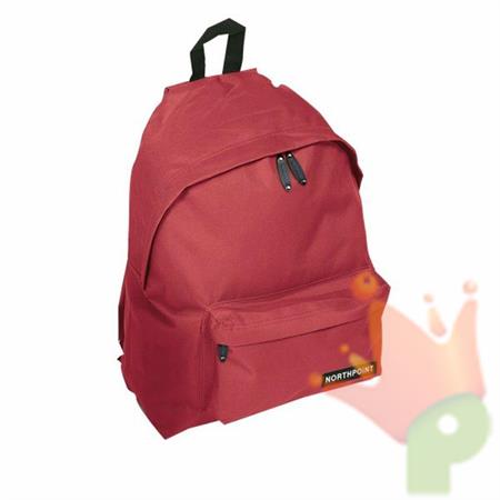ZAINO NIJI NORTHPOINT 43X30X15CM BORDEAUX