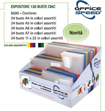 BUSTA CON BOTTONE LETTERA DL 11X22CM