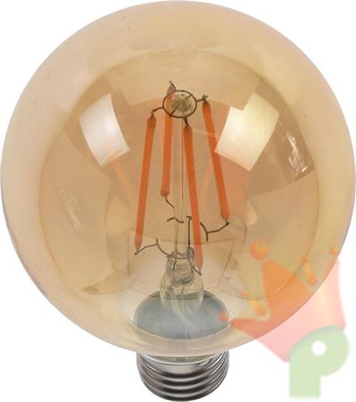 LAMPADINA LED CARBON FILAMENT LAMP G80 VINTAGE