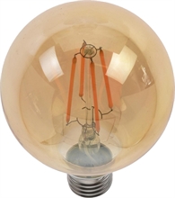 LAMPADINA LED CARBON FILAMENT LAMP G80 VINTAGE